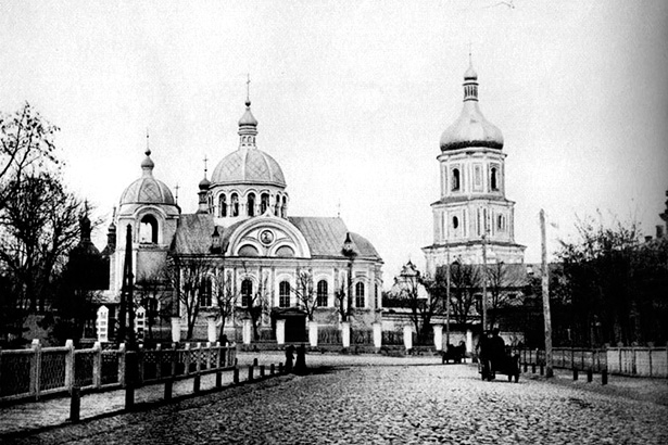 Первый храм святого Георгия Победоносца на Руси в городе Киеве