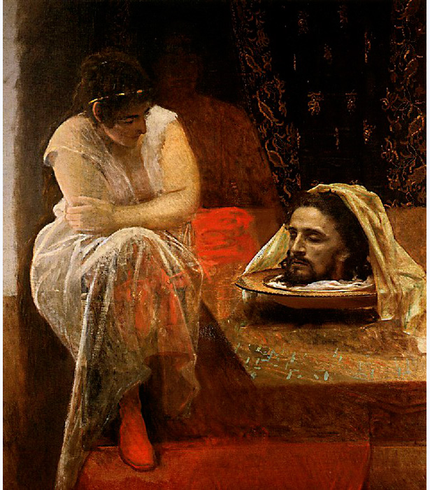 Иродиада (Крамской, 1886 г., фрагмент)